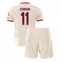 Camiseta Bayern Munich Kingsley Coman #11 Tercera Equipación Replica 2024-25 para niños mangas cortas (+ Pantalones cortos)